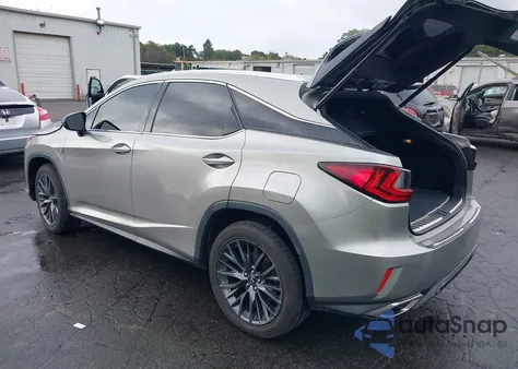 2017 Lexus Rx 350 F Sport from USA, damaged, VIN 2T2ZZMCA3HC074700